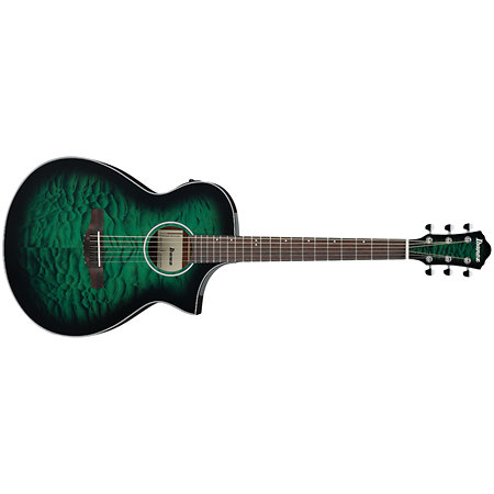 AEWC16QA-TEH Transparent Emerald Burst Ibanez