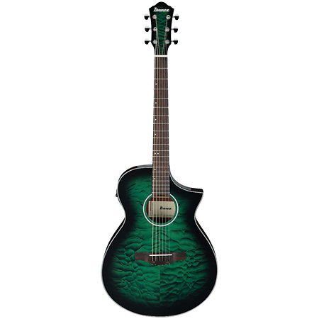 AEWC16QA-TEH Transparent Emerald Burst Ibanez