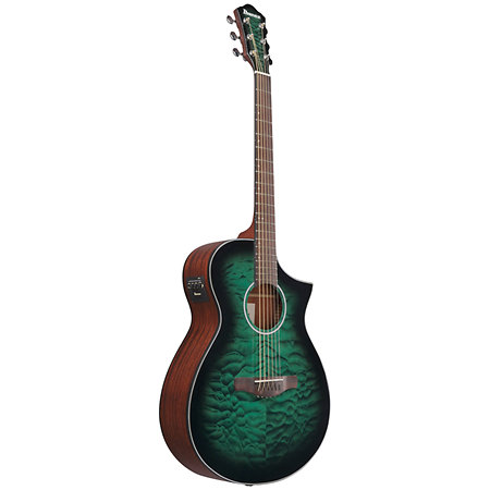 AEWC16QA-TEH Transparent Emerald Burst Ibanez