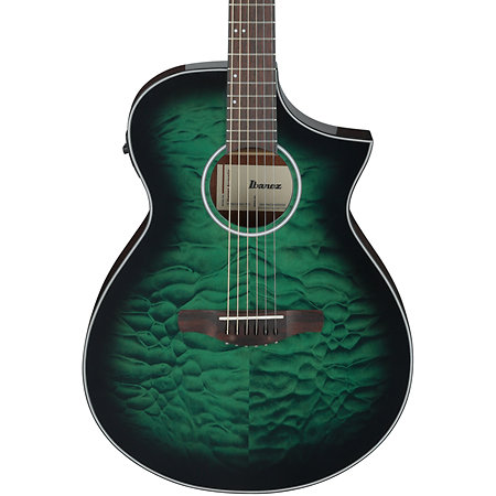 AEWC16QA-TEH Transparent Emerald Burst Ibanez