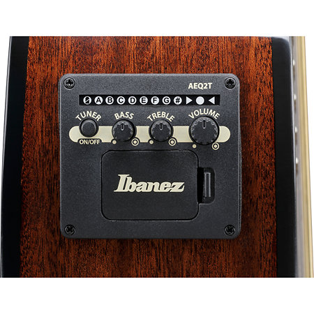 AEWC16QA-TLH Transparent Blue Sunburst Ibanez