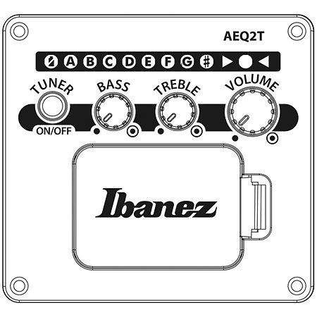 AEWC16QA-TLH Transparent Blue Sunburst Ibanez