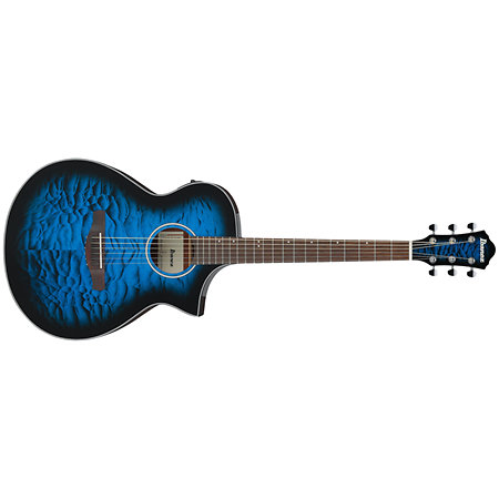 AEWC16QA-TLH Transparent Blue Sunburst Ibanez