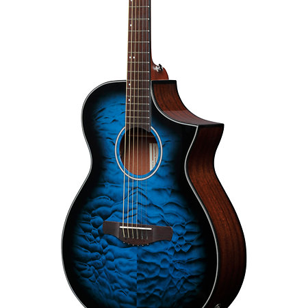 AEWC16QA-TLH Transparent Blue Sunburst Ibanez