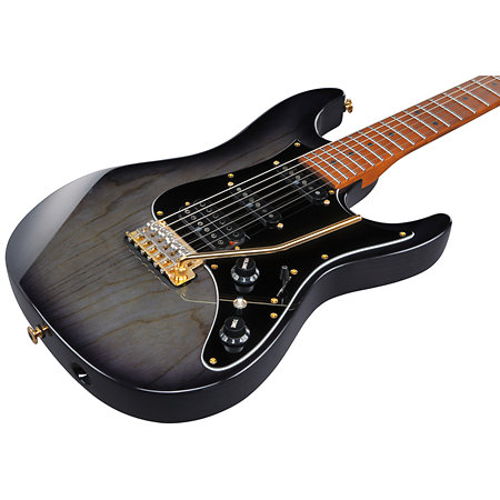 AZ2204AG-TGB AZ Prestige Transparent Gray Burst + étui Ibanez