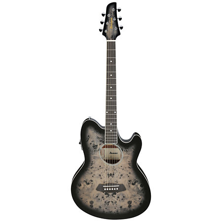 TCY10PA-BKB Talman Transparent Brown Black Burst High Gloss Ibanez