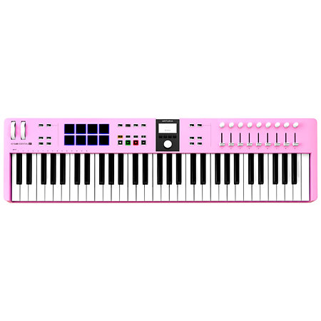 Keylab Essential 61 mk3 Rose Quartz Limited Edition Arturia