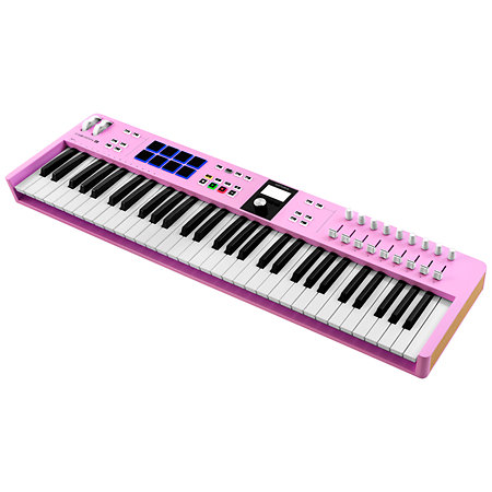 Keylab Essential 61 mk3 Rose Quartz Limited Edition Arturia