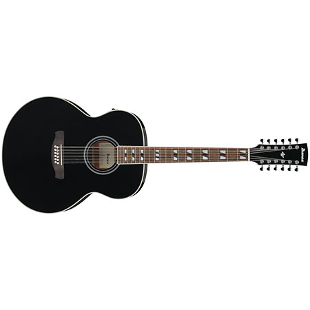 AJ7012M1E-BK Black High Gloss Ibanez