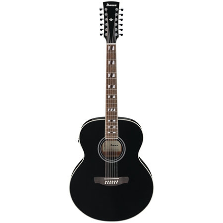 AJ7012M1E-BK Black High Gloss Ibanez