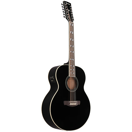 AJ7012M1E-BK Black High Gloss Ibanez