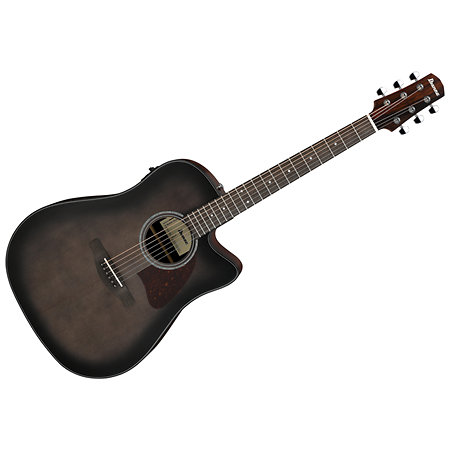 Ibanez AAD70CE-TBN Transparent Charcoal Burst