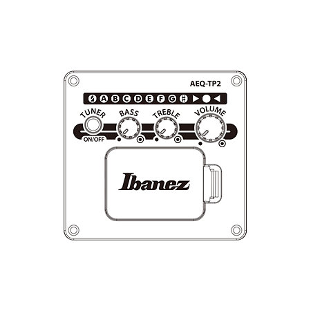 AAD70CE-TBN Transparent Charcoal Burst Ibanez