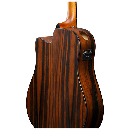 AAD70CE-TBN Transparent Charcoal Burst Ibanez