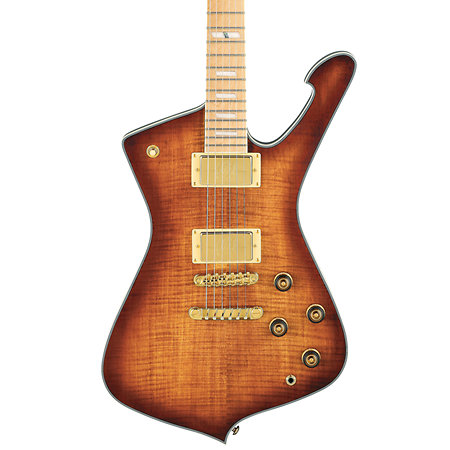 IC420MFM-CML Caramel Burst Low Gloss + Housse Ibanez