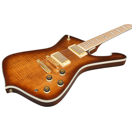 IC420MFM-CML Caramel Burst Low Gloss + Housse Ibanez