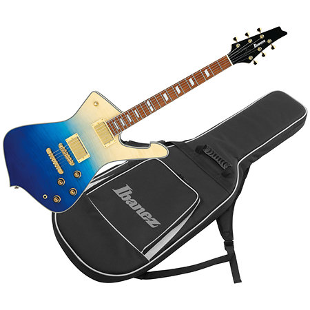 IC420FM-TBG Transparent Blue Gradation + Housse Ibanez
