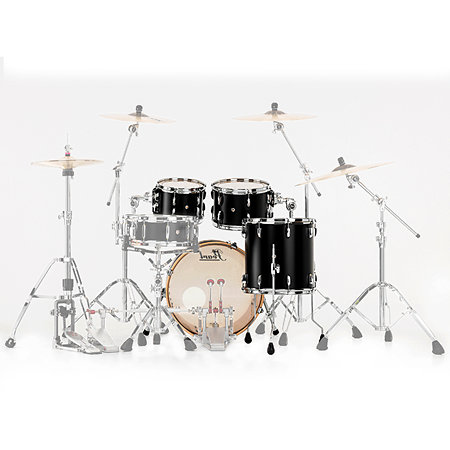 PMX904XPC-339 Professional Maple Fusion 20" 4 fûts Matte Caviar Black Pearl