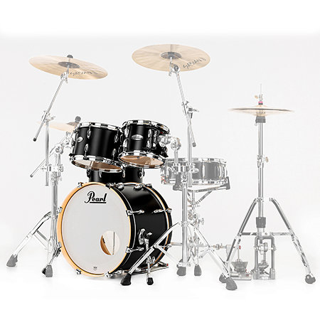 PMX904XPC-339 Professional Maple Fusion 20" 4 fûts Matte Caviar Black Pearl