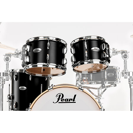 PMX904XPC-339 Professional Maple Fusion 20" 4 fûts Matte Caviar Black Pearl