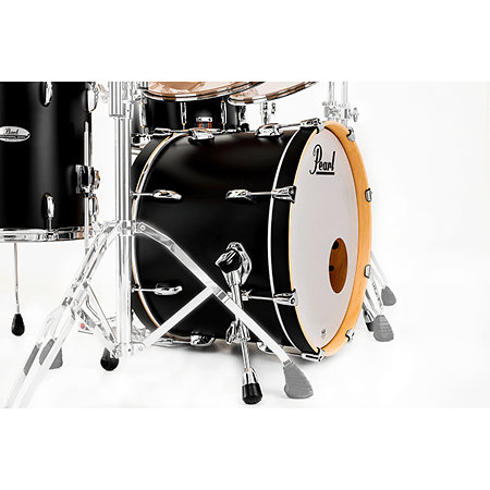 PMX904XPC-339 Professional Maple Fusion 20" 4 fûts Matte Caviar Black Pearl