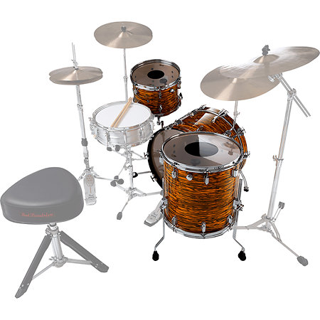 Pearl PSD923XPC-769 President Deluxe 3 fûts 22" Sunset Ripple