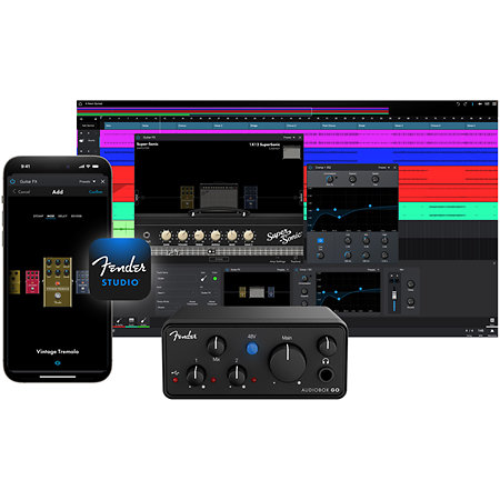 Audiobox Go Fender Studio