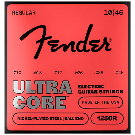 UltraCore 1250R Electric Guitar Strings 10-46 Fender