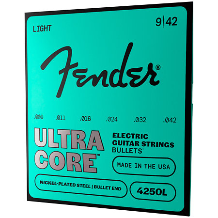 UltraCore 4250L Bullet Electric Guitar Strings 09-42 Fender