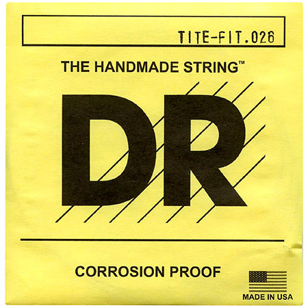 DR Strings Tite Fit Corde au détail filée .026