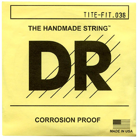 DR Strings Tite Fit Corde au détail filée .036