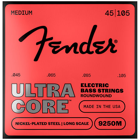 Fender UltraCore 9250M Roundwound Bass Strings 45-105