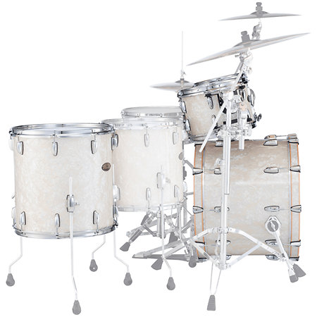 STS924XSPC-405 Session Studio Select 4 fûts 22" Nicotine White Marine Pearl