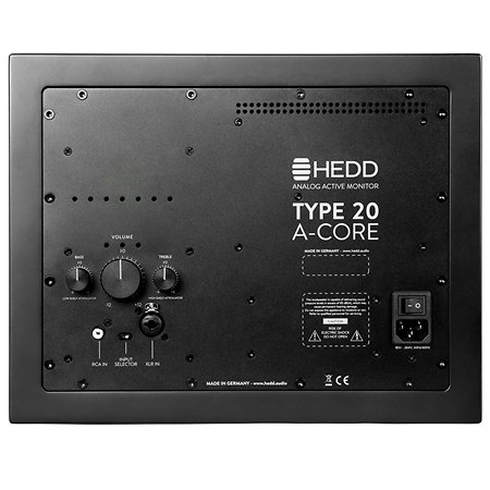 TYPE 20 A-CORE Droite Black (la pièce) HEDD