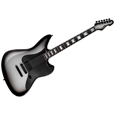LTD JD-I Joe Duplantier Silver Sunburst + Étui