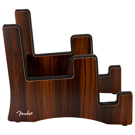 Deluxe Wooden 2-Tier Multi Stand Fender
