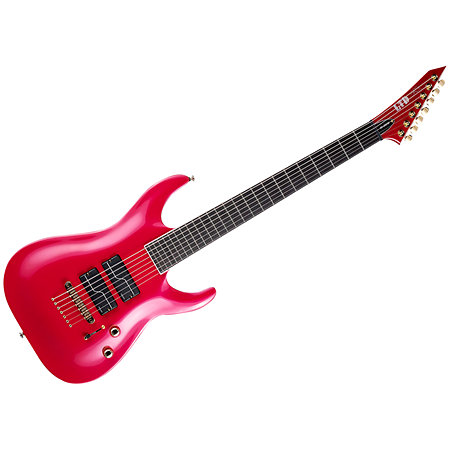 LTD Stephen Carpenter SC-607 Baritone Magenta + Étui