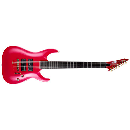 LTD Stephen Carpenter SC-607 Baritone Magenta + Étui