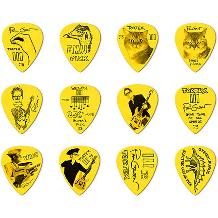 Paul Gilbert Custom Tortex TIII .73mm Pack 36 Dunlop