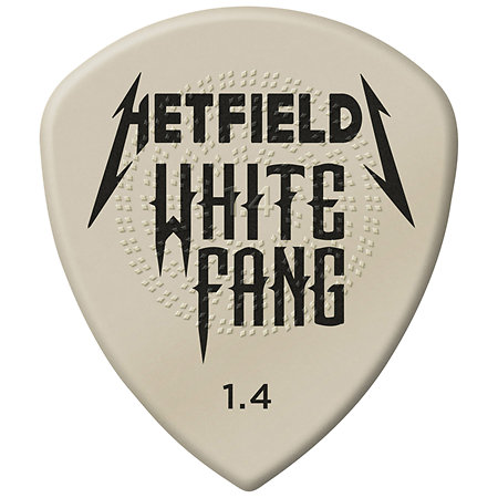 Hetfield's White Fang Custom Flow 1.4mm Pack de 6 Dunlop
