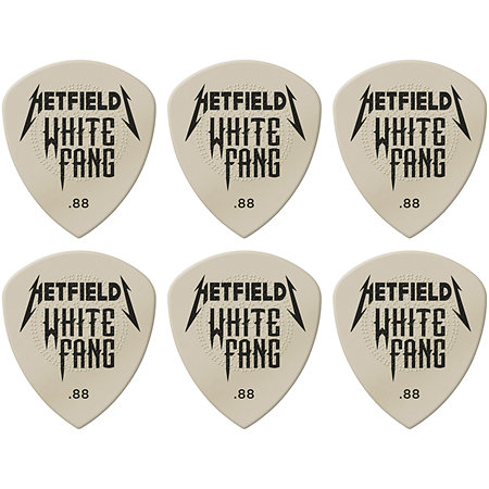 Hetfield's White Fang Custom Flow 0.88mm Pack de 6 Dunlop