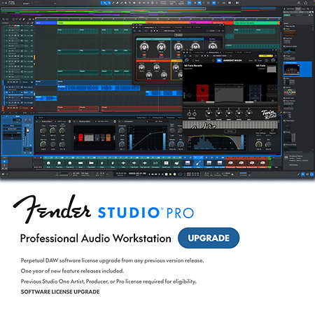 Fender Studio Studio Pro 8 Upgrade (licence)