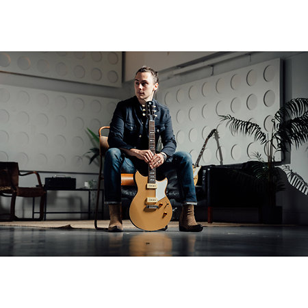Revstar RS02CB Honey Gold Chris Buck Signature + Housse Yamaha