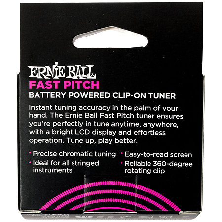 9644 Accordeur Fast Pitch Ernie Ball