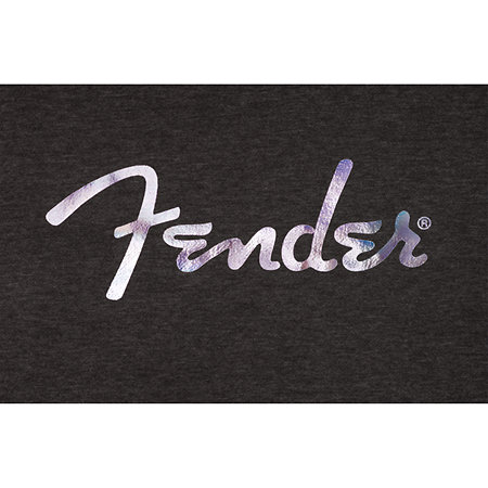 Fender Galaxy Logo Crewneck Sweatshirt Charcoal Heather M