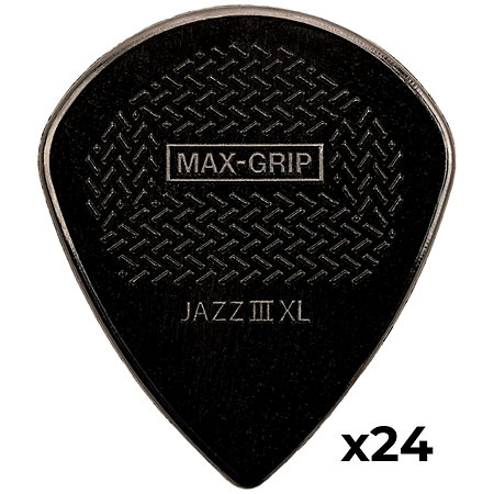 Dunlop 581RXLS Max-Grip Jazz III XL Stiffo 1,38 mm (lot de 24)