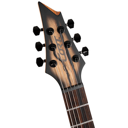 KX500 Pale Moon Natural Black Burst Cort