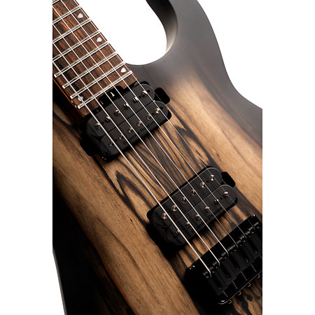 KX500 Pale Moon Natural Black Burst Cort