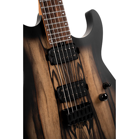 KX500 Pale Moon Natural Black Burst Cort