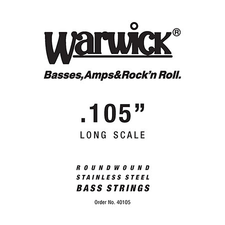Warwick 40105 Black Label Stainless Steel .105